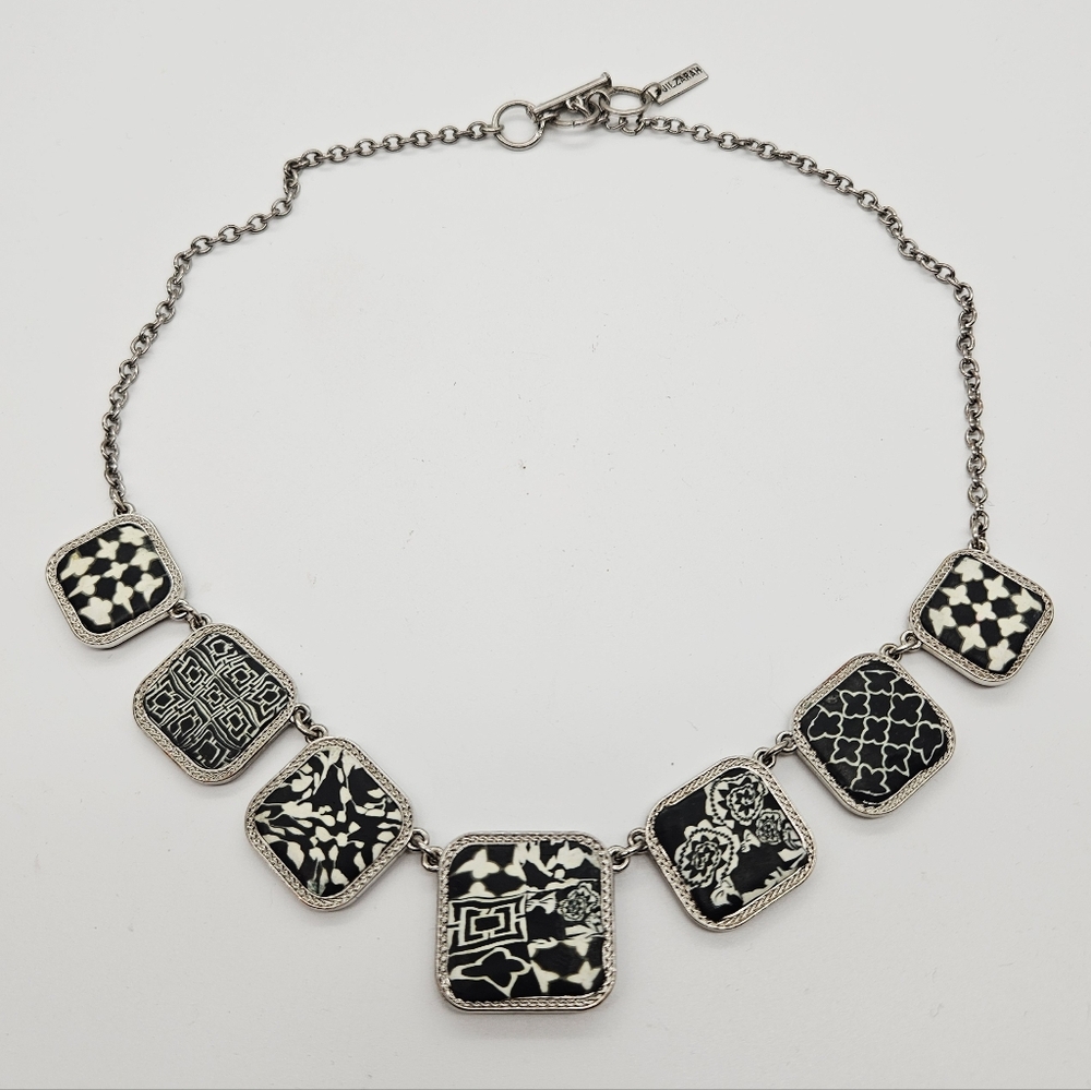 JILZARAH | clay tile reversible necklace